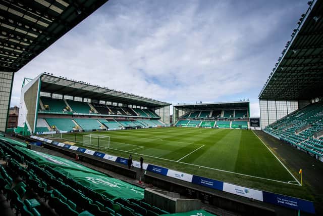 Easter Road will host 2000 fans for Hibs' friendly against Arsenal. (Photo by Ross Parker / SNS Group)