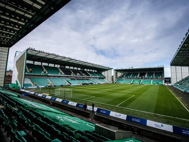 Easter Road will host 2000 fans for Hibs' friendly against Arsenal. (Photo by Ross Parker / SNS Group)
