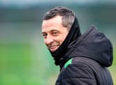 Hibs manager Jack Ross wants to see tangible reward for the hard work already put in by his squad this season. Photo by Mark Scates/SNS Group