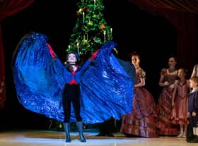 Madeline Squire is one of the dancers playing the magician Drosselmeyer in Scottish Ballet's production of The Nutcracker at the Festival Theatre in Edinburgh. Picture: Andy Ross