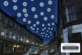 A mock-up of what the proposed lights could look like. Picture: Edinburgh's West End