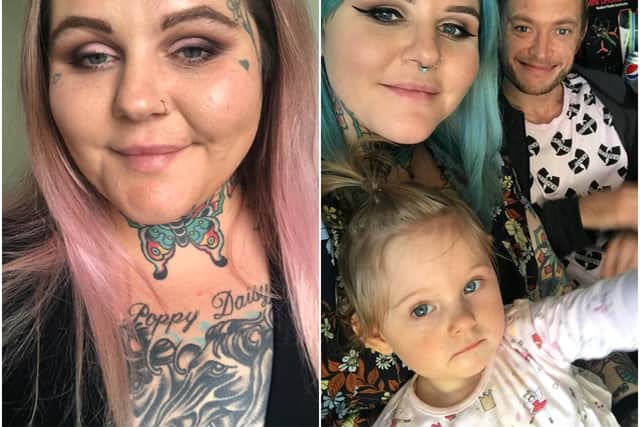 Holly originally thought she might have had a blood clot but it turned out to be a rare form of cancer
