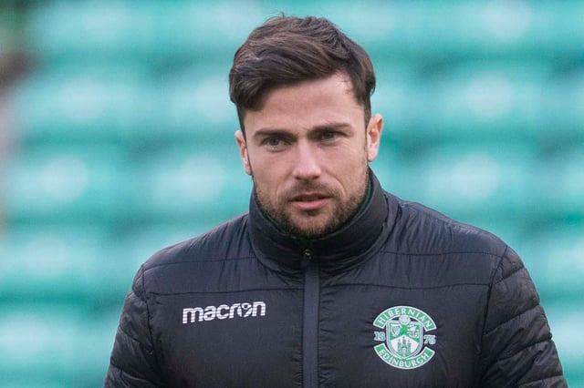 Hibernian’s Lewis Stevenson is in a race against time to prove his fitness ahead of Saturday's Scottish Cup semi-final derby. Photo by Craig Foy/SNS Group