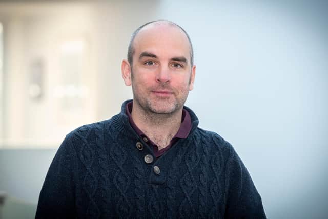 The new venture draws on three years of research led by Oriol Canela-Xandri (pictured) at the MRC Human Genetics Unit, within the University of Edinburgh’s Institute of Genetics and Cancer, and Konrad Rawlik at the university’s Roslin Institute.
