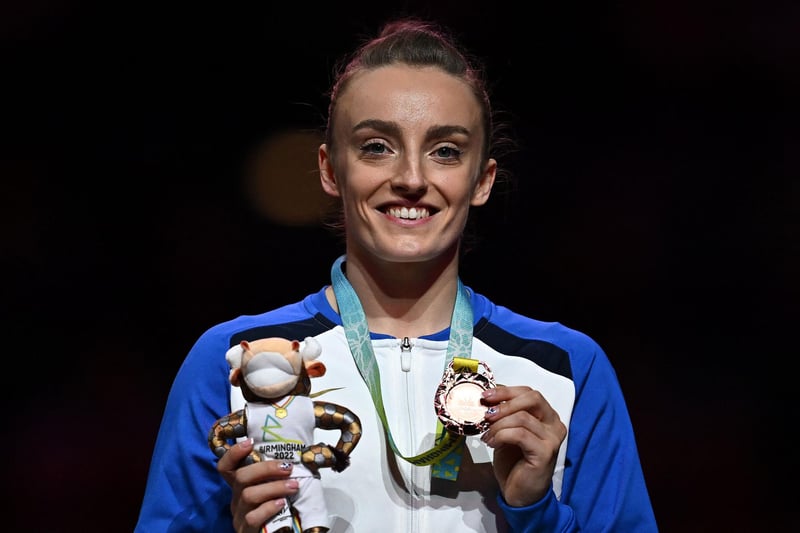 Born in Edinburgh, the 24-year-old became Scotland’s first ever individual women's Commonwealth Games artistic gymnastics medalist after earning bronze in the vault in Birmingham. The youngster made her debut in the 2018 games at the Gold Coast, coming 10th in the individual all-round event as well as fifth in the vault and team event. Clearly the gymnast has come on leaps and bounds since then,  only missing out on gold by 0.151 points after finishing top of qualification for the final.