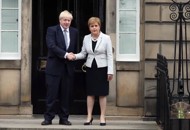 Boris Johnson and Nicola Sturgeon have taken different approaches to dealing with the coronavirus outbreak (Picture: Jane Barlow/PA Wire)