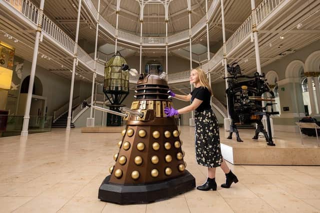 The National Museum of Scotland will be playing host to the new exhibition Doctor Who Worlds of Wonder from December. Picture: Duncan McGlynn
