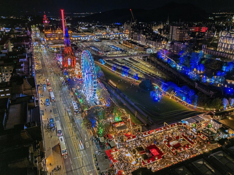 Edinburgh puts on a great show every Christmas with the market and so many other attractions to enjoy in the city centre every year including the fairground rides and special festive events.