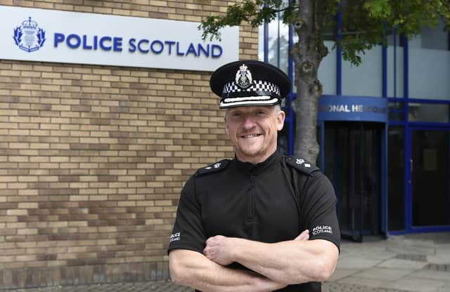 Chief Supt Sean Scott is the Divisional Commander for Edinburgh