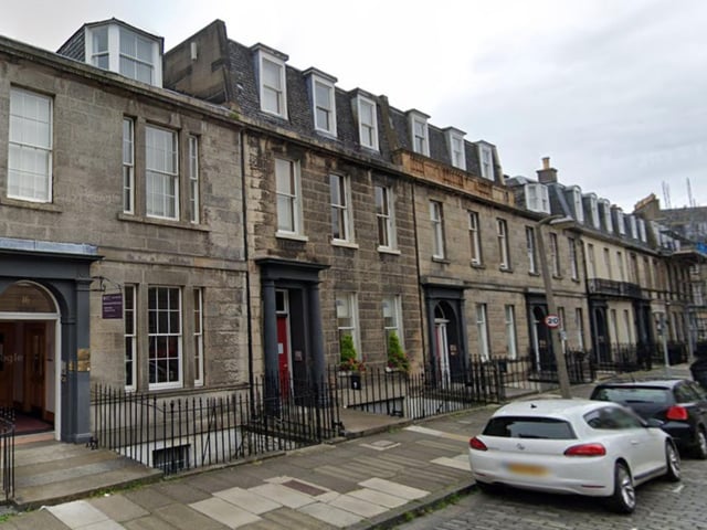 Each townhouse is constructed with traditional sandstone with sunken external areas in front of the basements which are secured from the street via cast iron railings. Car parking for up to 14 vehicles is provided at the rear of the properties which can be accessed lane from Union Street to the east. Photo: Google Maps