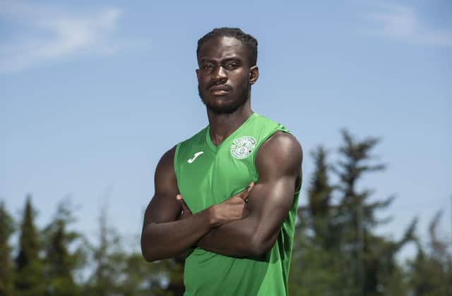 Élie Youan is ready to show what he can do for Hibs
