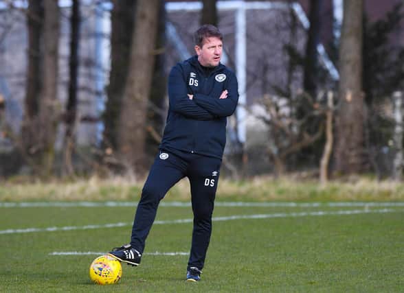 Daniel Stendel cannot give Hearts players definitive answers on when training will restart.