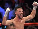 Josh Taylor beat Jose Ramirez in Las Vegas and would like to return to the US to fight in Madison Square Garden. Picture: David Becker/Getty Images