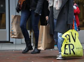 The Scottish Retail Consortium said total sales grew by 0.6 per cent in February, compared with the same month last year and once prices had been adjusted for inflation.