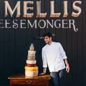 Rory Mellis with cheese cake Pic: Amelia & Christian Masters