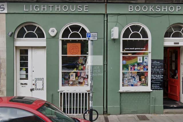 The Lighthouse bookshop is in West Nicolson Street   Picture: Google Maps