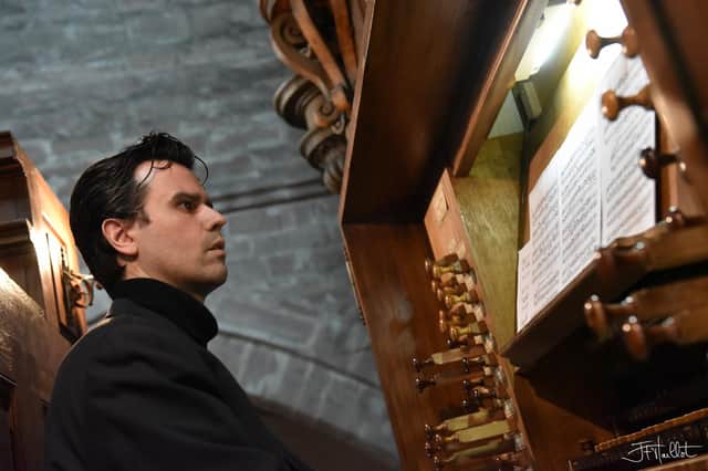 Italian organist Giorgio Revelli will perform at Rosslyn Chapel next month.