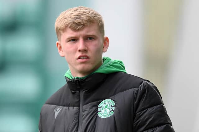 Josh Doig is not the only Hibs player facing a race against time to be fit for the trip to St Johnstone on Saturday. (Photo by Mark Scates / SNS Group)