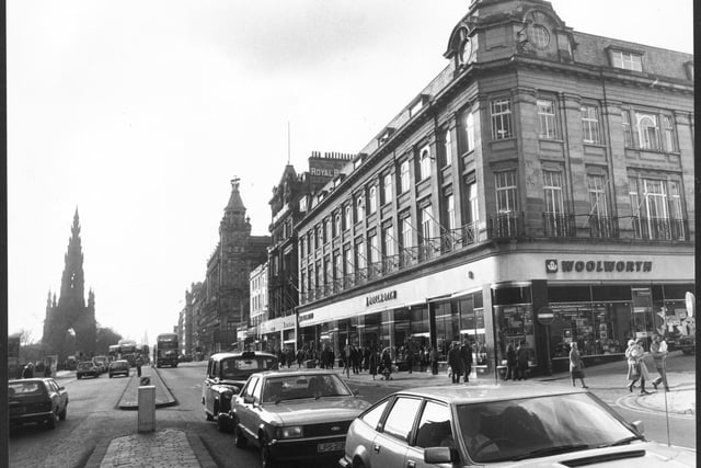 Woolworths at the east end of Princes Street. It closed in the early 1980s.