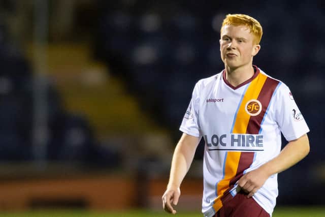 Callum Yeats has been out on loan at Stenhousemuir this season. Picture: SNS