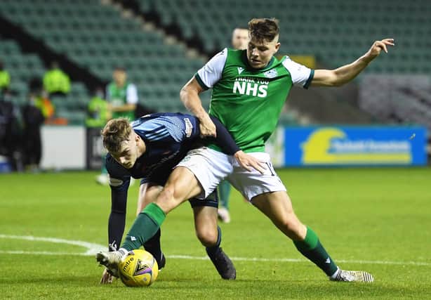 Kevin Nisbet has impressed for Hibs since joining from Dunfermline.