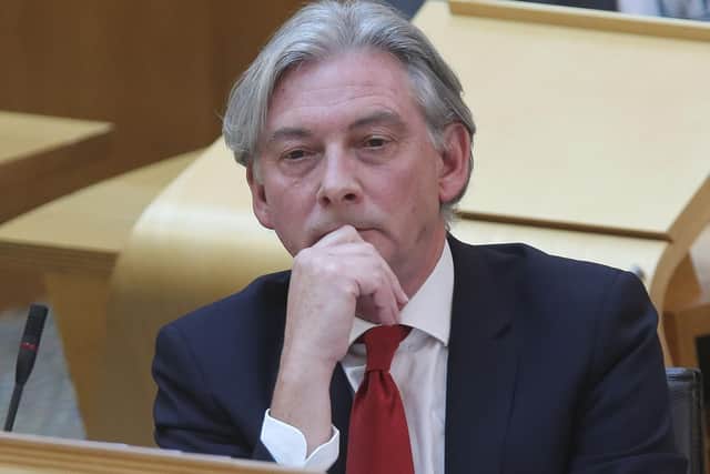 Richard Leonard's decision to step down as Scottish Labour leader came as a surprise (Picture: WPA pool/Getty Images)