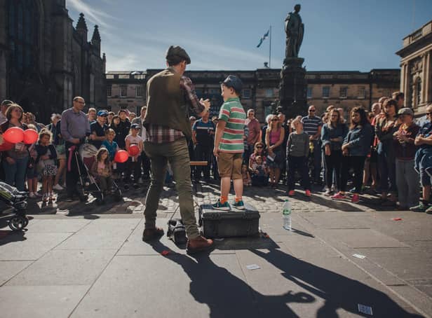 Free street theatre areas will be extended for this year's 75th anniversary edition of the Edinburgh Festival Fringe. Picture: David Monteith-Hodge