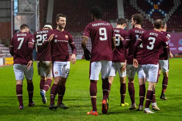 Hearts are on course for a Scottish Championship win. Picture: SNS