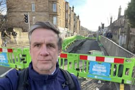 Conservative councillor Christopher Cowdy delivered 1,000 leaflets in the area to update people on the bridge closure.