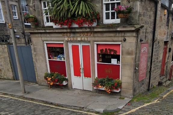 Drinks columnist Olly Smith including this Stockbridge watering hole on his list of the UK's cosiest pubs. He said: ""The old barrels and red velvet seating are as splendid as the service."