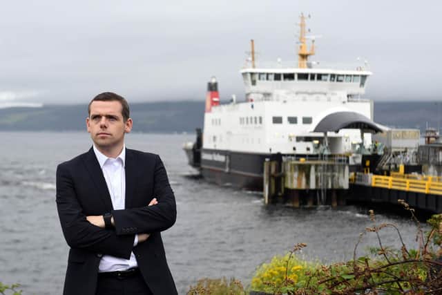Douglas Ross confirmed that a timeline for a vote of no confidence in the First Minister would soon be announced (Getty Images)