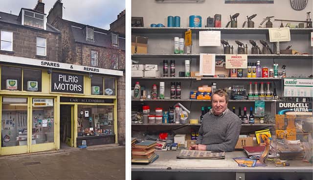 The exhibition highlights the shops and people behind them