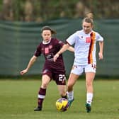 Cailin Michie was one of many players who recently signed a new deal at Hearts. Credit: Malcolm Mackenzie