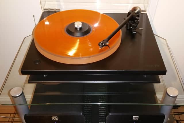 Demand for turntables and vinyl playing accessories remains strong. Picture: Scott Reid