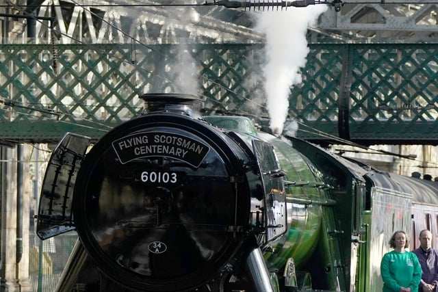 The Flying Scotsman was designed by Sir Nigel Gresley and built in Doncaster.
