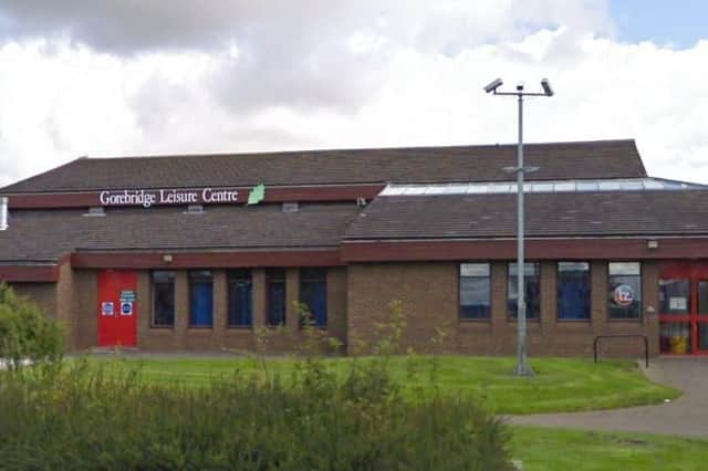 Gorebridge Leisure Centre.