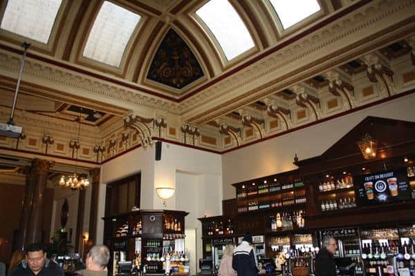 The grand interior of The Standing Order on George Street
