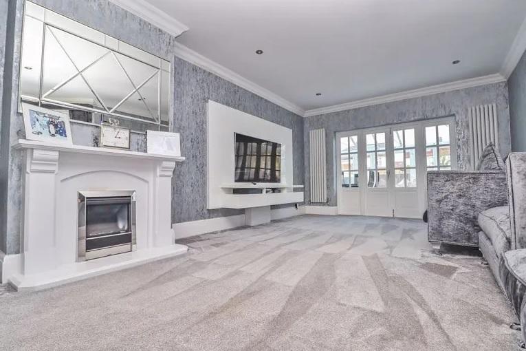 This four bed house in Drayton is on the market for £695,000.