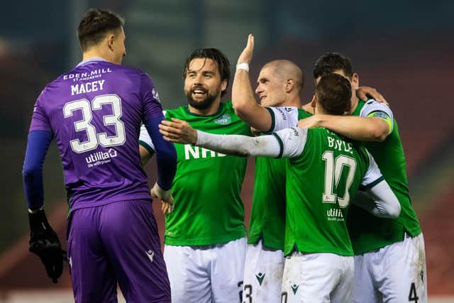 Hibs will hope for a similar outcome to their last Pittodrie visit this weekend