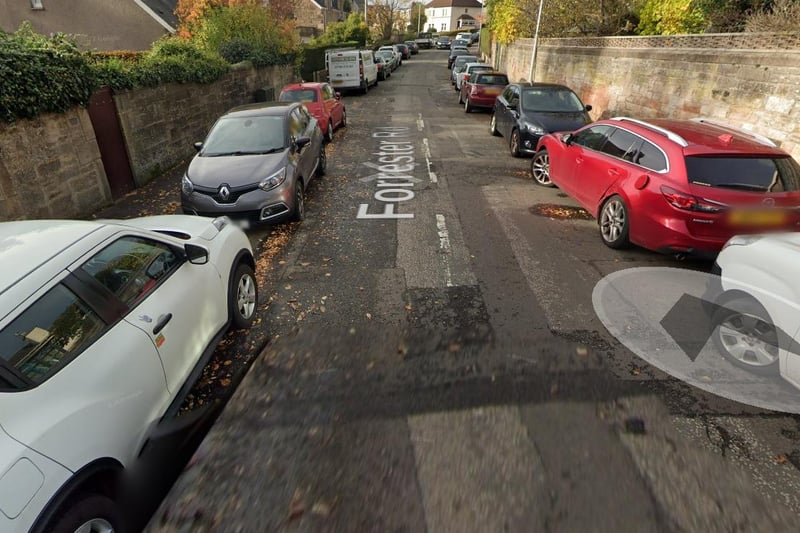 This Corstorphine road can be a nightmare to drive along due to parked cars on both sides, with William McDonald-Wood highlighting it as one of Edinburgh's worst streets for bad parking.