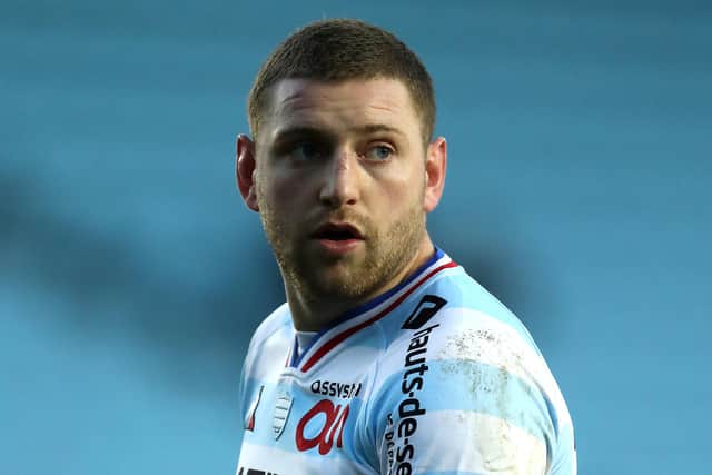 Finn Russell will miss Racing 92's Heineken Champions Cup clash with Edinburgh through suspension. Picture: David Rogers/Getty Images