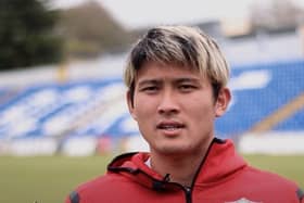 Kyosuke Tagawa of FC Tokyo is one of the forwards on Hearts' radar.