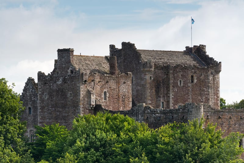 Doune has a long history of fortification. A Roman fort is nearby, and the masonry and earthworks of the present castle probably include parts of an earlier castle that stood here. But the way the castle looks today is largely down to ‘Scotland’s uncrowned king’. Doune was the seat of Robert Stewart, the 1st Duke of Albany and Governor of Scotland. He acquired the castle in 1361, when he married Margaret Graham, Countess of Menteith.