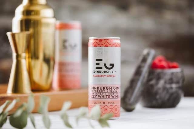 Edinburgh Gin launch new Raspberry Gin Fizz cans in time for summer
