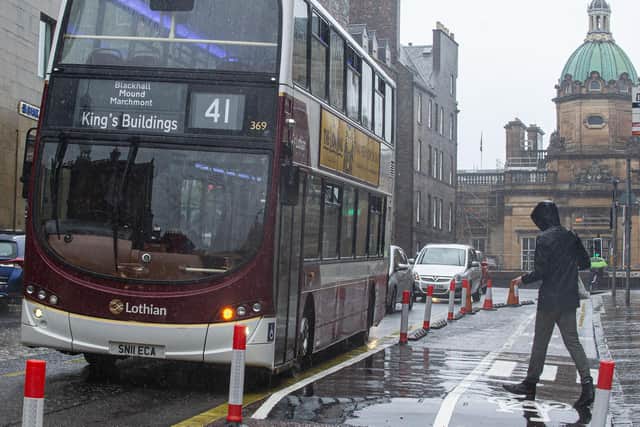 Floating bus stops - which put a cycle lane between the pavement and the bus making access tricky for some
