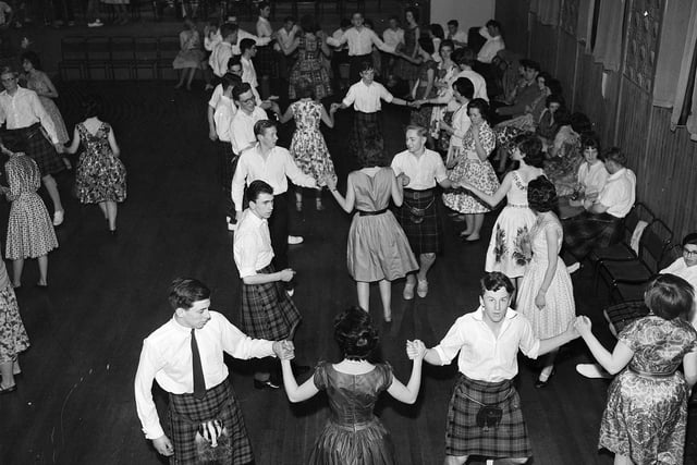 The Fettes College St Andrews Night Ball in December 1962.
