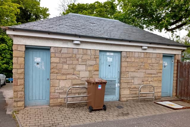 Colinton public toilets do not fit with the council's future plans
