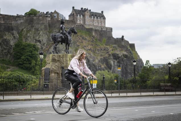 Voting for the Scottish Greens will see greater priority for cycling and walking, among other environmentally friendly policies (Picture: Jane Barlow/PA)