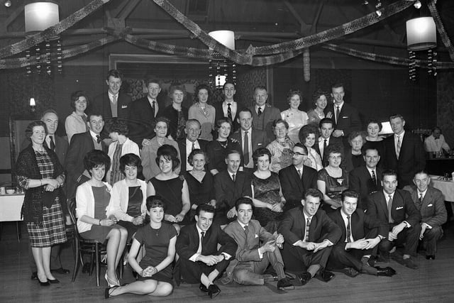 The Bruntsfield Radio Company Ltd's Christmas party in 1961.