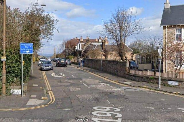 Brunstane Road will be closed by an experimental traffic regulation order.   Image: Google Streetview